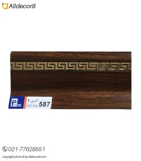 قرنیز پی وی سی پارس فریم مدل پارکتی 9 کد 587