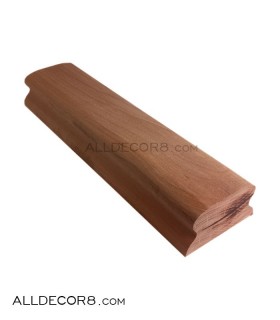 دسته نرده چوب راش مدل ثریا