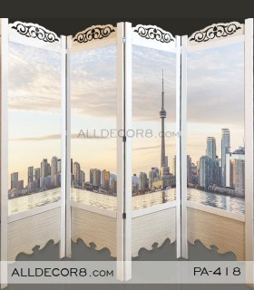 پاراوان طرح پوستر کد PA418