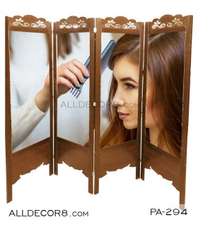 پاراوان تصویری طرح آرایشگاه کد PA-294