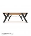 پایه فلزی میز مناسب میز اسلب مدل لاورین