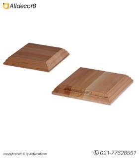 نعلبکی ایستگاه نرده چوب راش