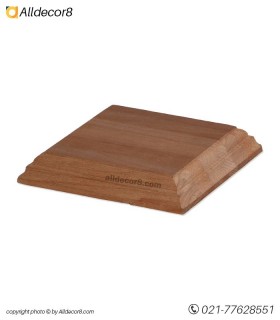 نعلبکی پایه نرده چوب راش