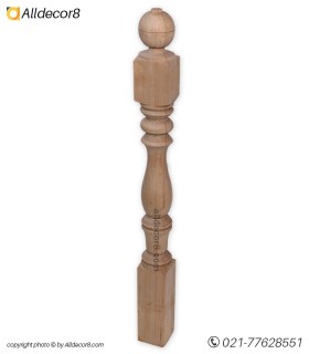 ایستگاه نرده مدل جامی ساده راش