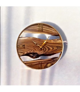 ساعت چوبی001