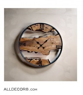 ساعت چوبی 70 سانت کد 002