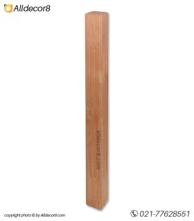 ایستگاه نرده مدل چهارتراش چوب راش