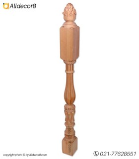 ایستگاه منبت مدل لاله چوب راش