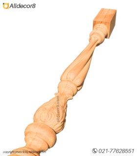 پایه نرده مدل شمعدانی