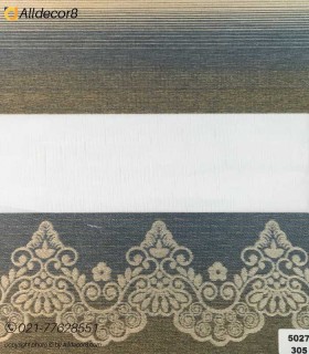 پرده زبرا پلیسه افق دیزاین - کد 5027-305